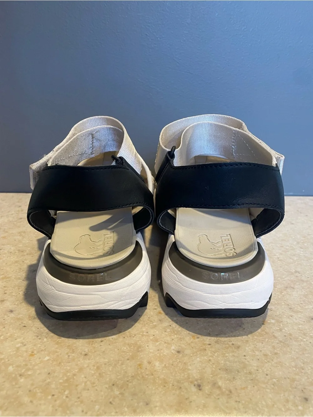 SOREL Anthropologie Kinetic Impact Sandal Comfort Adjustable Women's 8 Fawn